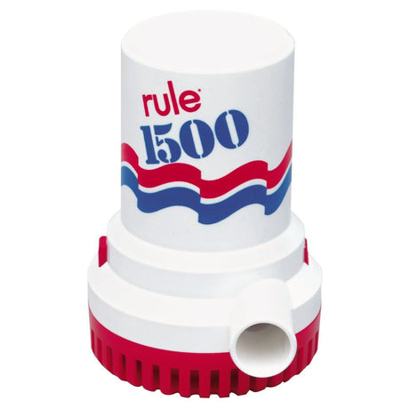 Rule Non-Automatic Submersible Bilge Pump (1,500 GPH, 12 volt) - 02 - image 1