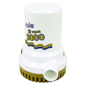 Rule Non-Automatic Submersible Bilge Pump - Gold Series (2,000 GPH, 12 volt) - 09 - image 1