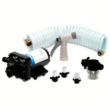 Shurflo by Pentair BLASTER&trade;II Washdown Kit - 12VDC, 3.5GPM w/25' Hose, Nozzle, Strainer &amp; Fittings - 4338-121-E07