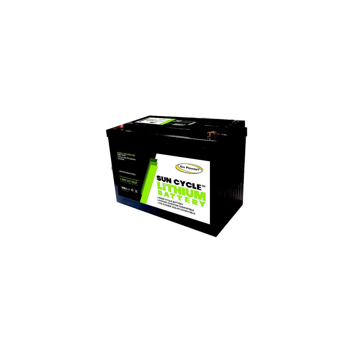 Go Power 82738 100AH 12V Lithium Battery - image 1