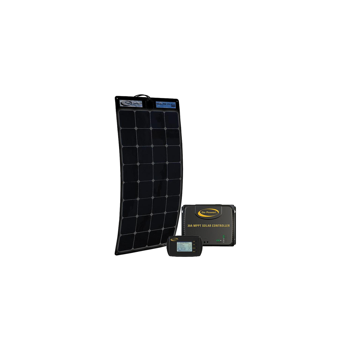 Go Power! 83069 Solar Flex™ Eclipse 190W+30A MPPT Controler Solar Kit - image 1
