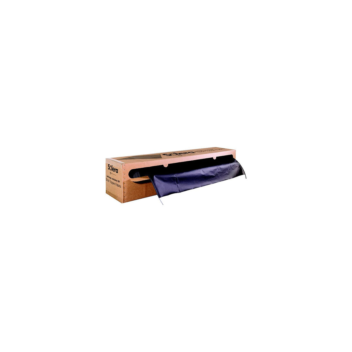Solera Awnings Solera 432253 Universal Slide-Out Topper Replacement Fabric, Black, 48" x 50' - 432253