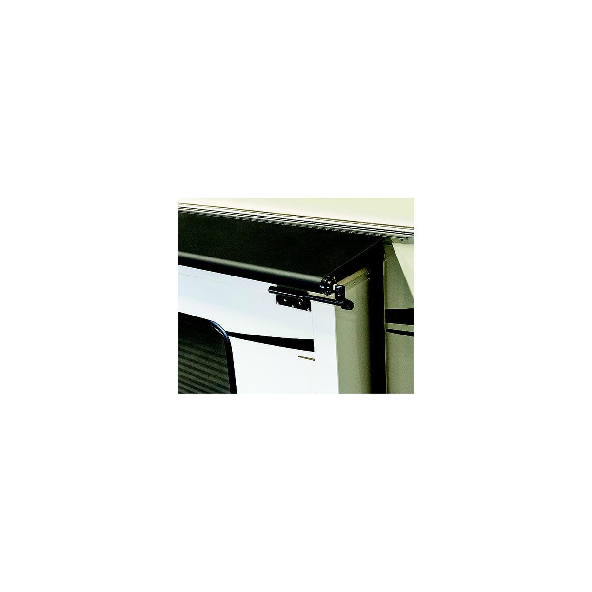 Solera Awnings Solera Slide-Out Topper, 187" Black - V000194925 - image 1