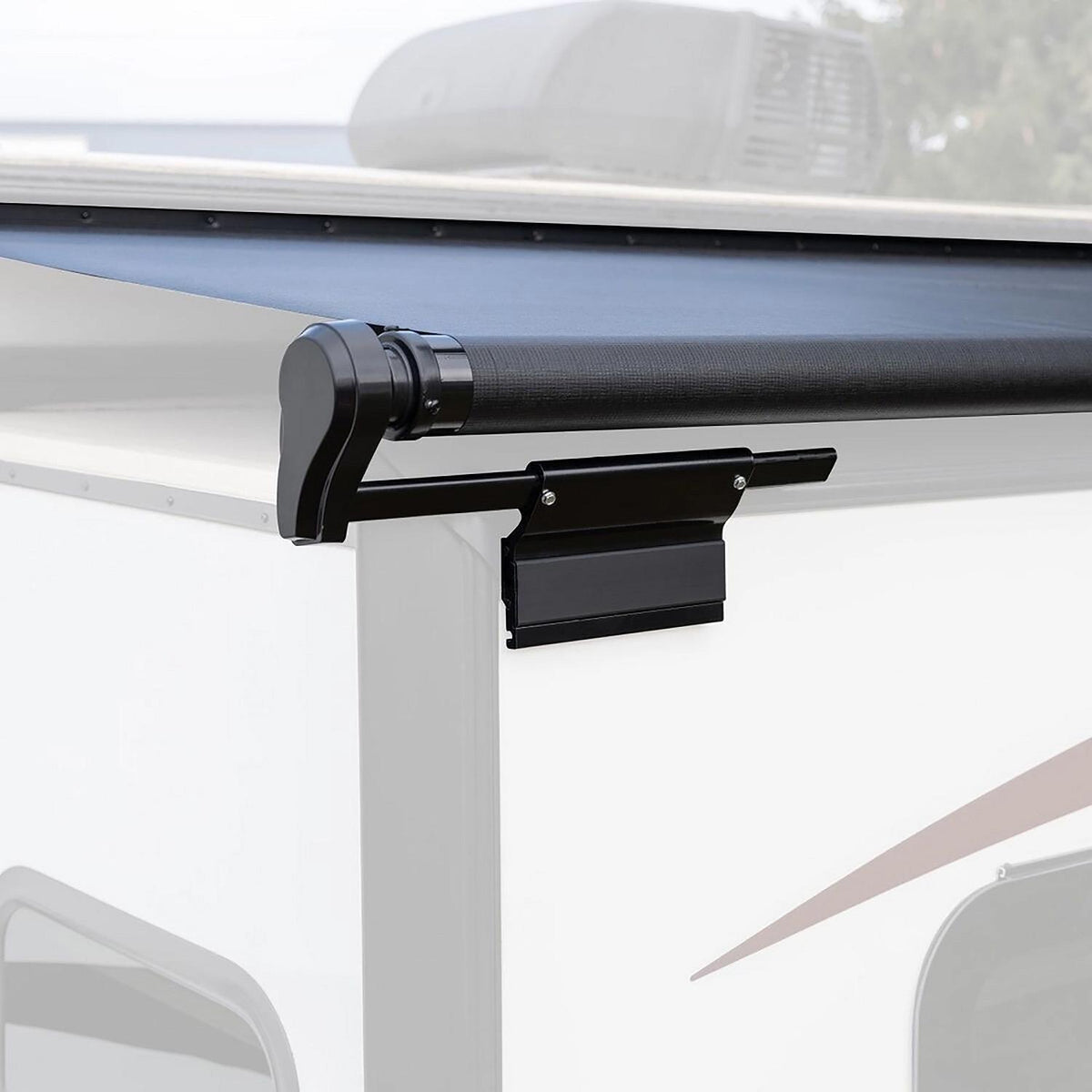 Solera Awnings SOLERA SLIDETOPPER BLK 14'6 14'1 FABRIC TOPPER ROLL, HDWE, & RAIL - V000168112 - image 2