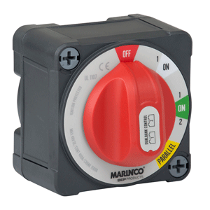 BEP Marine BEP Pro Installer 400a EZ-Mount Dual Bank Control Battery Switch - MC10 - 772-DBC-EZ