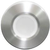 Lumitec Orbit Spectrum Flush Mount Down Light - Brushed Housing - White Dimming &amp; Red/Blue Non-Dimming - 112507