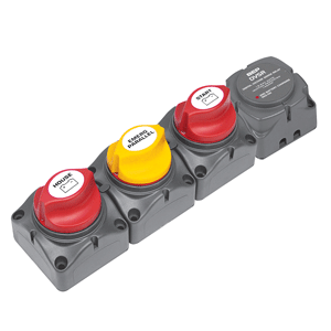 BEP Marine BEP Horizontal Battery Distribution Cluster f/Single Engine w/Two Battery Banks - 716-H-140A-DVSR