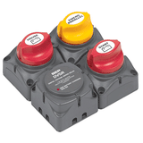 BEP Marine BEP Square Battery Distribution Cluster f/Single Engine w/Two Battery Banks - 716-SQ-140A-DVSR