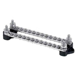 BEP Marine BEP Pro Installer Bus Bar - 12 Way - 2 x 100A - BB-12W-2NC/DSP