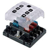 BEP Marine BEP ATC Six Way Fuse Holder Quick Connect w/Cover & Link - ATC-6WQC