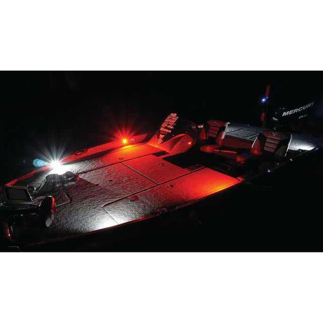 T-H Marine Blue Water L.E.D. Extreme Pro X6 Deck Light (Red) - LEDBW-80-2-R-DP - image 1