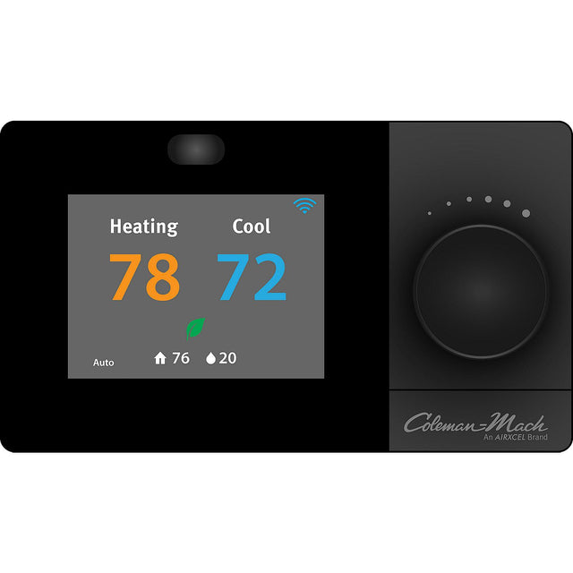 Coleman-Mach WiFi Accessible Digital Thermostat, Black - 9420-391 - image 1