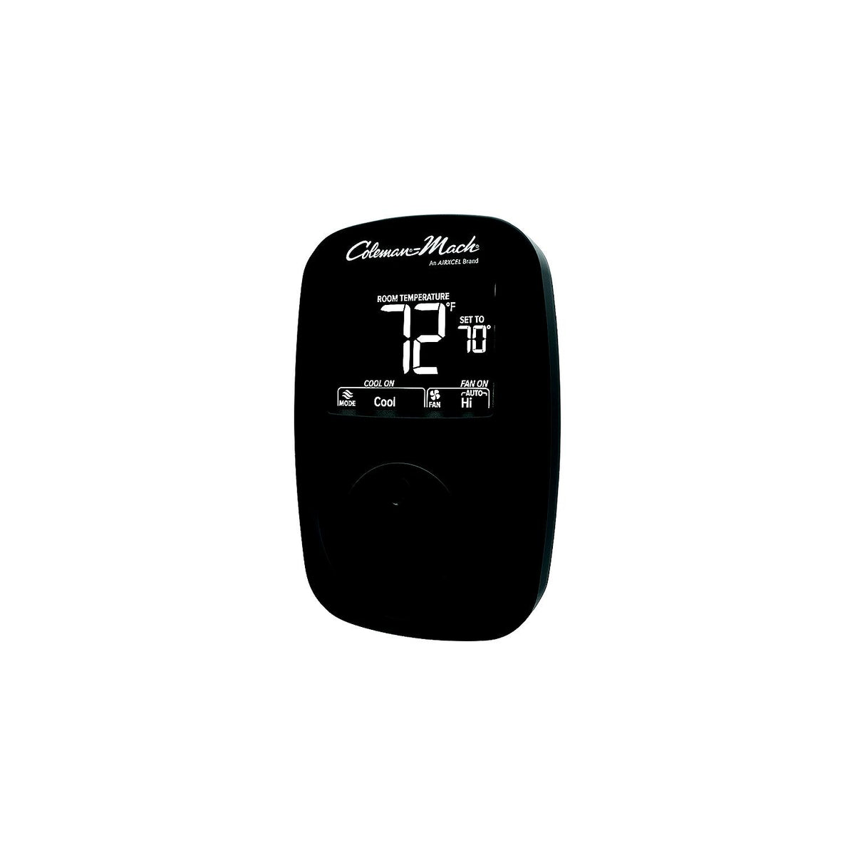 Coleman-Mach 9420A382 Digital Zone Thermostat, Two-Stage, Black - image 1