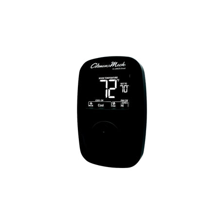 Coleman-Mach 9420A382 Digital Zone Thermostat, Two-Stage, Black - image 1