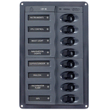 BEP Marine BEP DC Panel - 8-Way - Vertical - 901V