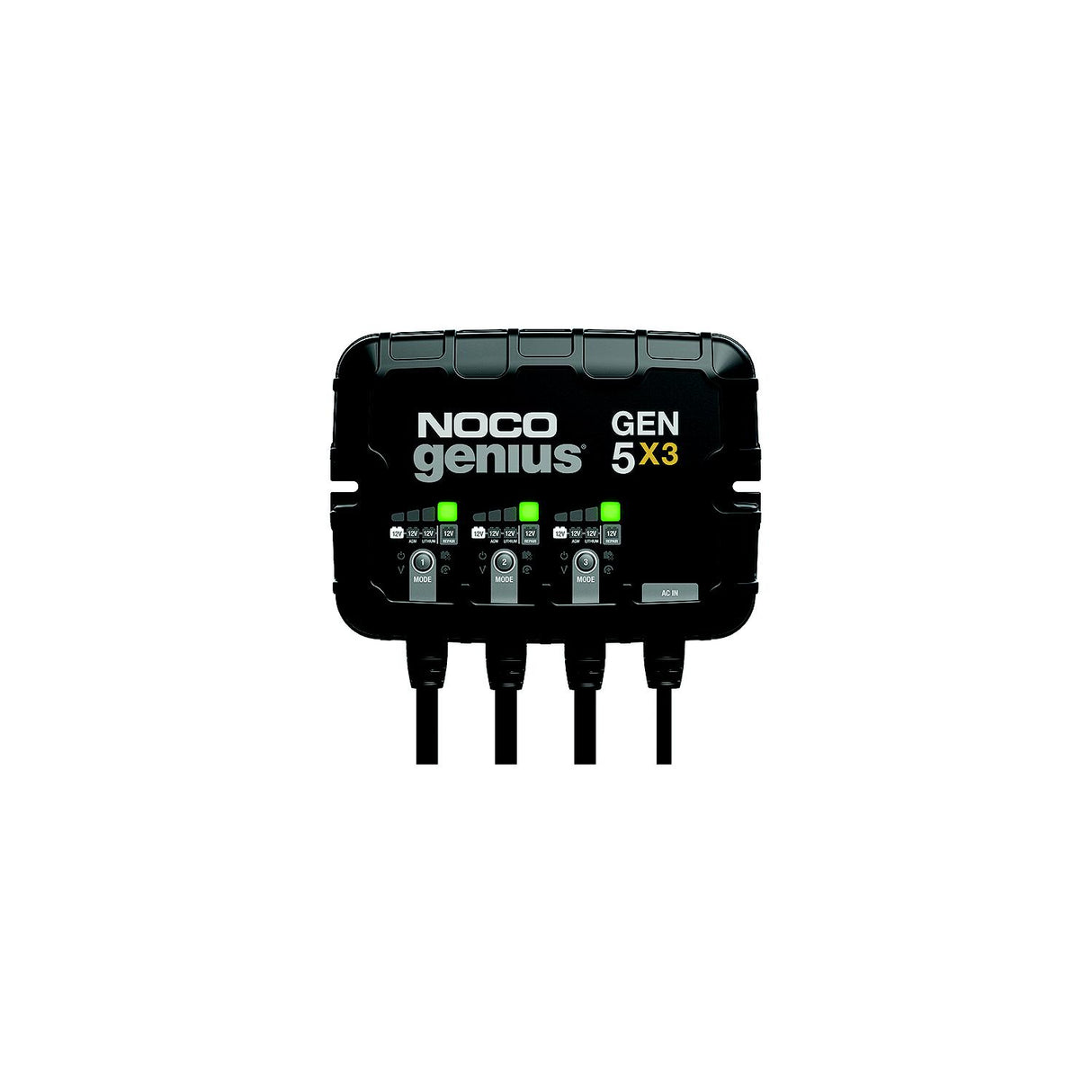 Noco GEN5X3 On-Board Battery Charger, 3 Banks - GEN5X3 - official Noco product image 3