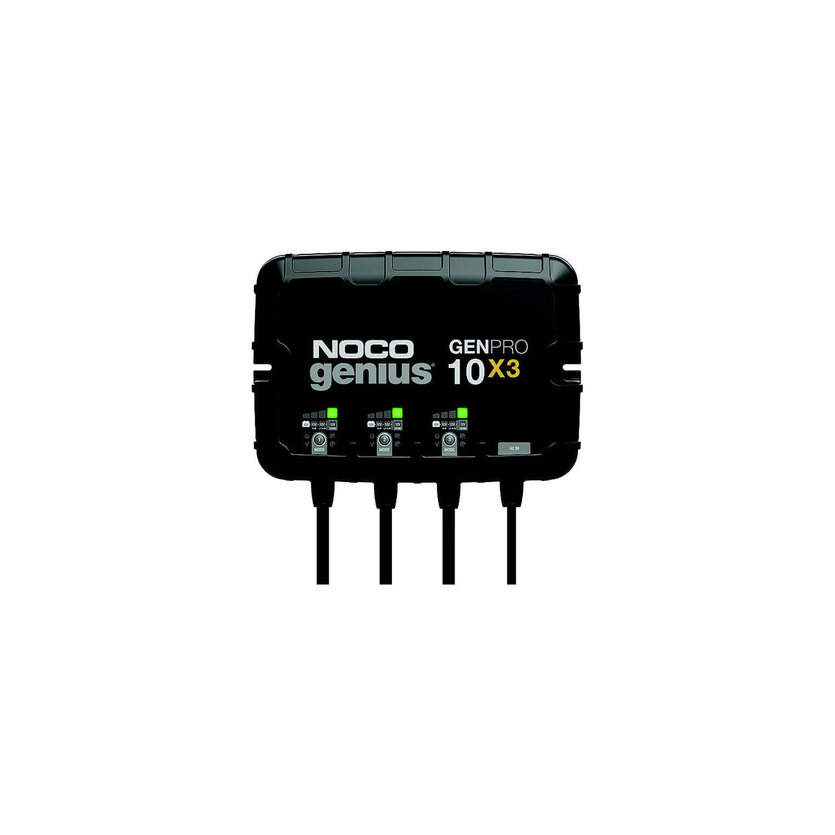 Noco GenProX3 On-Board Battery Charger, 3-Banks - GENPRO10X3 - official Noco product image 3
