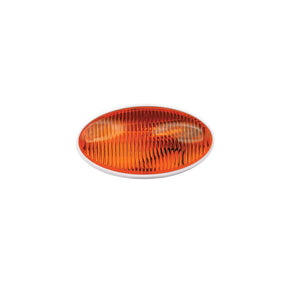 FulTyme RV Oval Porch/Utility Light w/o Switch, Yellow/ White housing - SC590-1119 - image 1