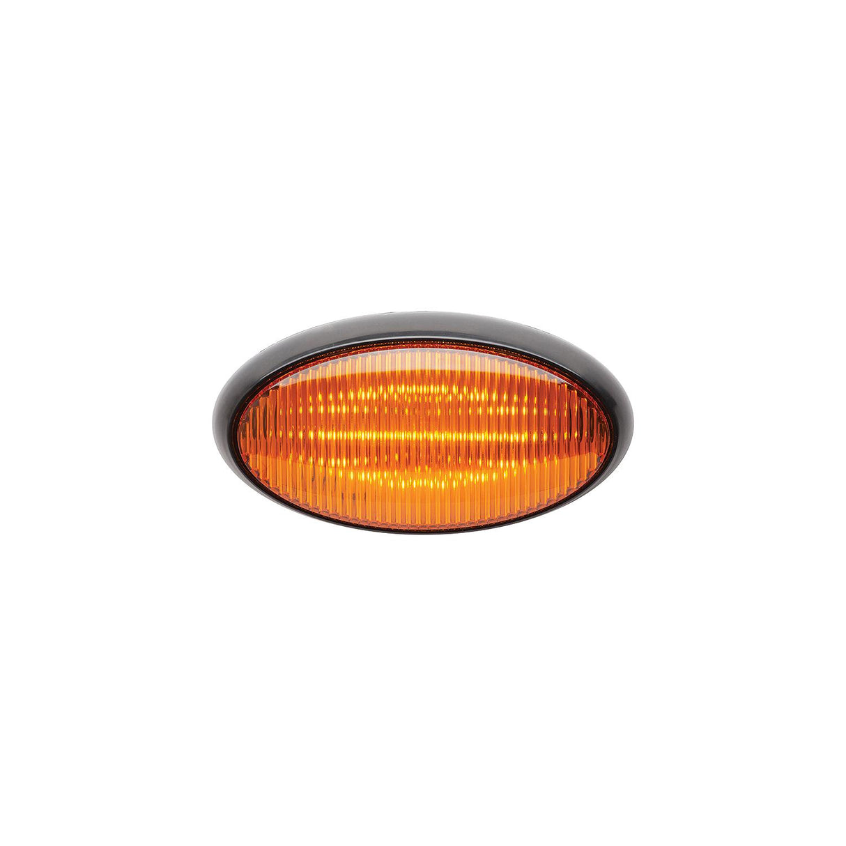 FulTyme RV 1172 LED Porch Light, Yellow Light/ Black Housing w/o Switch - SC590-1172 - image 1