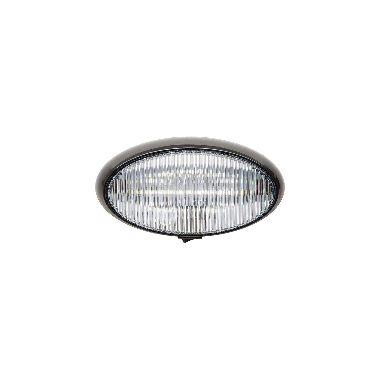 FulTyme RV 1173 LED Porch Light, Clear Light/ Black Housing w/Switch - SC590-1173