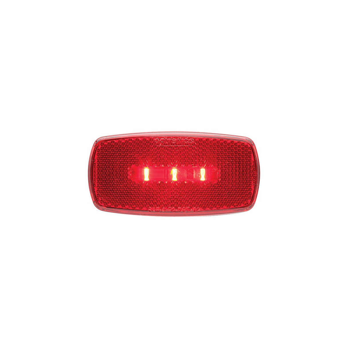 FulTyme RV 1187 LED Surface-Mount Marker/Clearance Light With Reflex, Red - SC590-1187