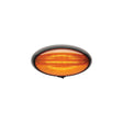 FulTyme RV 1189 LED Porch Light, Yellow Light/ Black Housing w/Switch - SC590-1189 - image 1