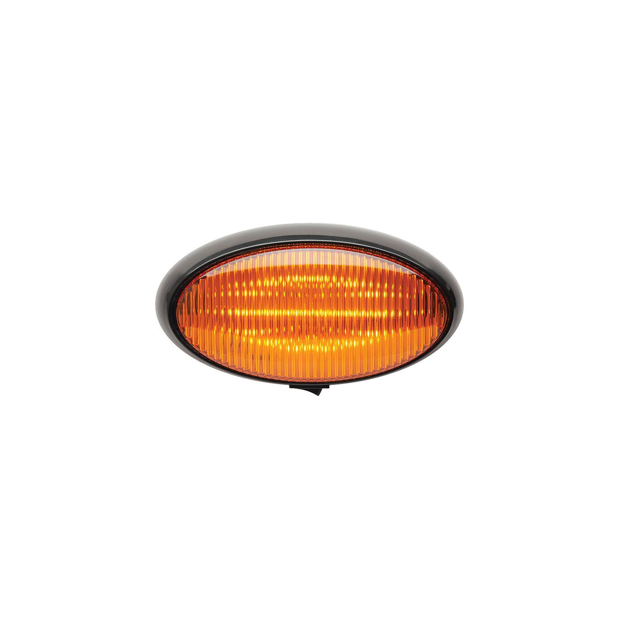 FulTyme RV 1189 LED Porch Light, Yellow Light/ Black Housing w/Switch - SC590-1189 - image 1