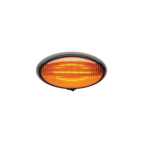 FulTyme RV 1189 LED Porch Light, Yellow Light/ Black Housing w/Switch - SC590-1189 - image 1