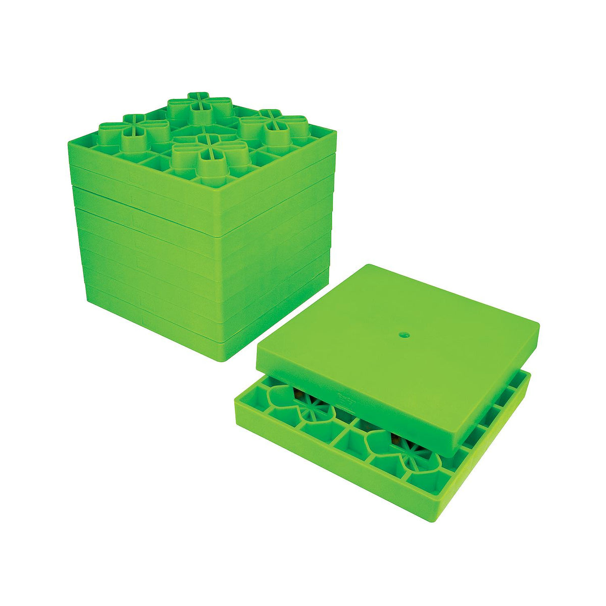 FulTyme RV 2128 Leveling Blocks, 10 pack (8 pads + 2 caps) - 590-2128 - image 3