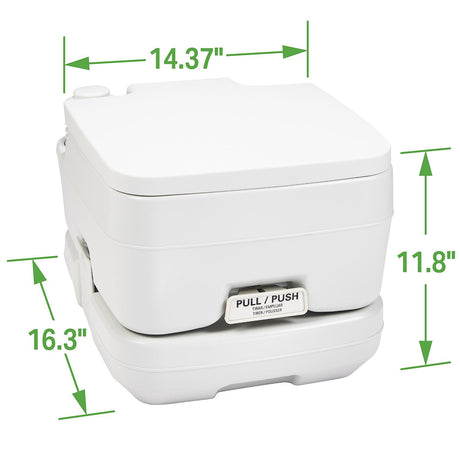FulTyme RV 6002 Portable Toilet, White, 2.6-Gal. (10 l) - 6002 - official FulTyme RV product image 16