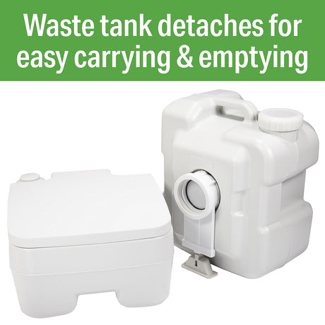 FulTyme RV 6003 Portable Toilet, White, 5.3-Gal. (20 l) - DEF1020S - official FulTyme RV product image 14