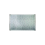 FulTyme RV 6067 Outdoor Patio Mat, Grey/Light Tan, 6' x 9' - 6 X 9 TOUPE/LIGHT GREY - official FulTyme RV product image 2