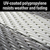 FulTyme RV 6067 Outdoor Patio Mat, Grey/Light Tan, 6' x 9' - 6 X 9 TOUPE/LIGHT GREY - official FulTyme RV product image 7