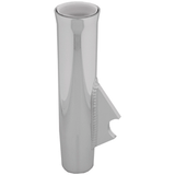 TACO Marine TACO Flared Weld-On Rod Holder 9-3/4"L x 1-3/4"ID - White Liner Polished Finish - 3/8" Coped Blade - F31-2230BXY-4A