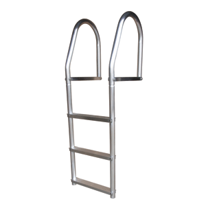Dock Edge Fixed Eco - Weld Free Aluminum 3-Step Dock Ladder - DE2073-F
