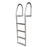 Dock Edge Fixed Eco - Weld Free Aluminum 4-Step Dock Ladder - DE2074F