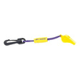Jet Logic Safety Whistle on Floating Lanyard (Purple and Yellow) - W-1 - image 1