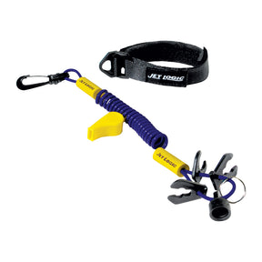 Jet Logic Ultimate Lanyard™ PWC Safety Lanyard (Purple/Yellow) - UL-1 - image 1