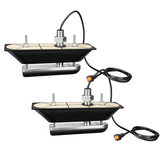 Garmin GT30-THP SS Thru-Hull Pair DownVü/SideVü Scanning Transducer w/Temp f/Hull Deadrises 5&deg;-25&deg; - 010-01961-11