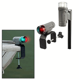 Attwood Marine Attwood PaddleSport Portable Navigation Light Kit - C-Clamp, Screw Down or Adhesive Pad - Gray - 14194-7