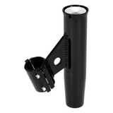 Lee's Tackle Lee's Clamp-On Rod Holder - Black Aluminum - Vertical Mount - Fits 1.900" O.D. Pipe - RA5004BK