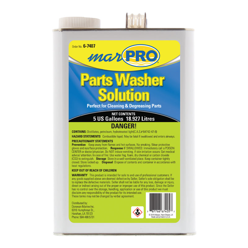 Marpro Parts Washer Solution (5 Gallon) - 6-7407 - image 1