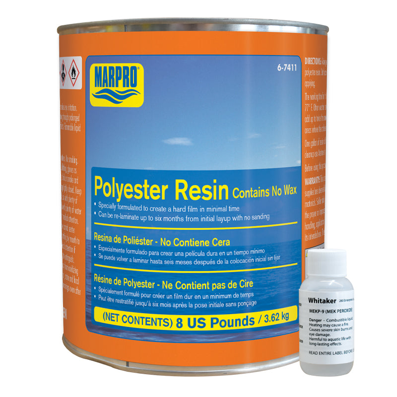 Marpro Polyester Resin - No Wax (Gallon) - 6-7411 - image 2