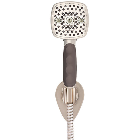 Oxygenics SHOWER WAND JOURNEY BR NKL W/72 HOSE AND MOUNT 1.8 GPM 5 SETTING - 75464 - image 1