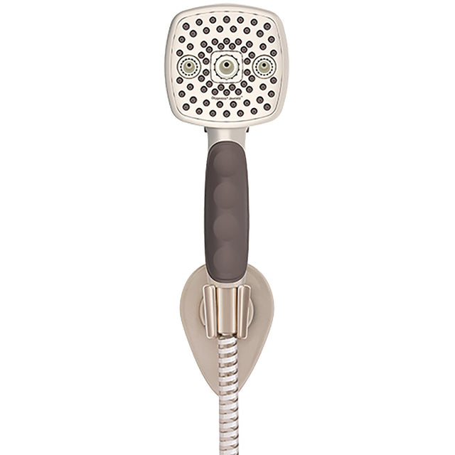 Oxygenics SHOWER WAND JOURNEY BR NKL W/72 HOSE AND MOUNT 1.8 GPM 5 SETTING - 75464 - image 1