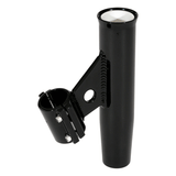 Lee's Tackle Lee's Clamp-On Rod Holder - Black Aluminum - Vertical Mount - Fits 2.375" O.D. Pipe - RA5005BK