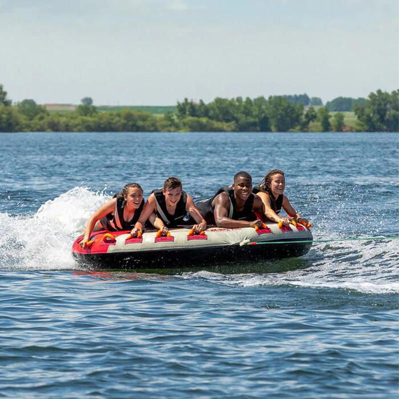 Airhead Wet N’ Wild Flyer Towable Tube (1-4 Rider) - AHFL-1671D - image 2