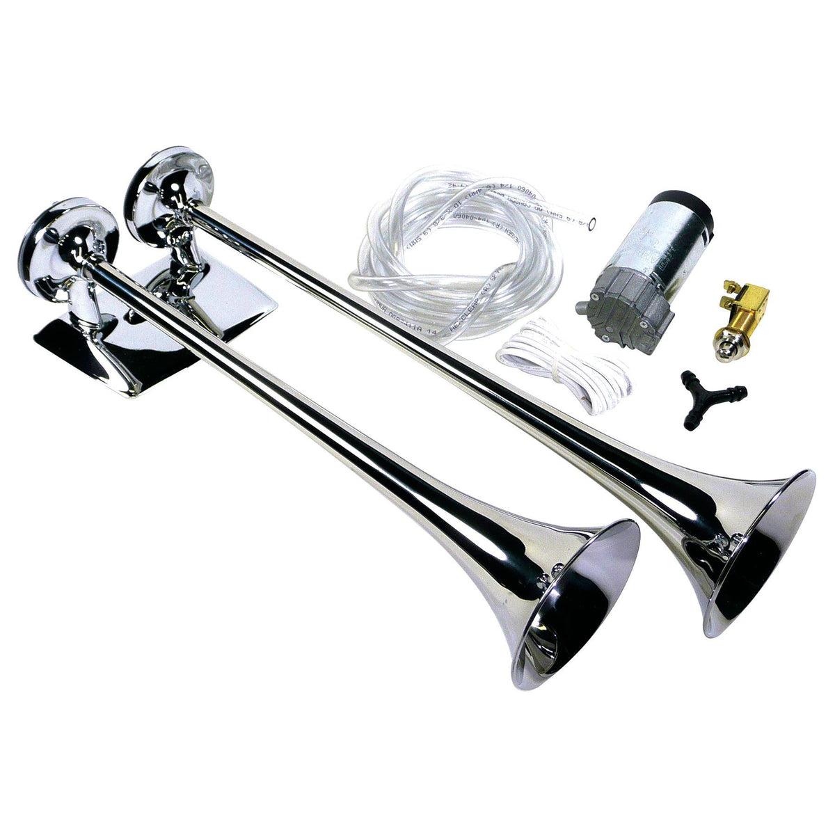 FIAMM Twin Toronado Horns with Compressor Kit (17” X 7-1/4” X 4”) - 63230-14 - image 1