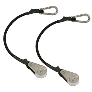 TACO Marine Taco Shock Cord w/Roller (Pair) - COK-0020-2