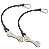 TACO Marine Taco Shock Cord w/Double Roller (Pair) - COK-0022-2